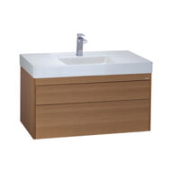 Chậu rửa Lavabo Caesar LF5386 + Tủ lavabo EH05386DWV