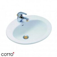 Chậu rửa lavabo COTTO C029 (âm bàn đá)