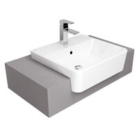 Chậu rửa lavabo đặt bán âm bàn- đặt nửa bàn - đặt bàn hẹp  American Standard  VF-0519 hoặc 0519-WT chậu  chưa bao gồm vòi và bộ xả