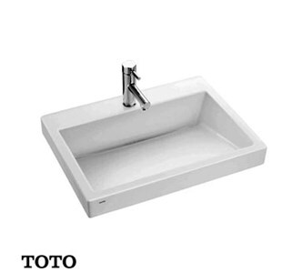 Chậu rửa lavabo đặt bàn Toto LS911C