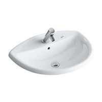 Chậu rửa lavabo đặt dương vành INAX AL-2396V (L-2396V) (EC/FC)