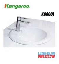 Chậu rửa Lavabo dương vành Kangaroo KG6001