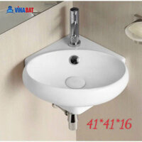 Chậu rửa lavabo góc giữa nhập khẩu TQ 4141