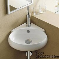 Chậu rửa lavabo góc Moonoah MN-C307