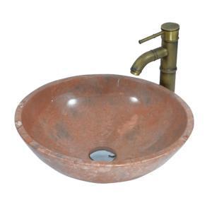 Chậu rửa lavabo hồng Eximstone BST09