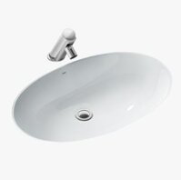 Chậu Rửa Lavabo Inax AL-2216V Âm Bàn AquaCeramic