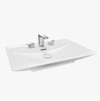 Chậu Rửa Lavabo Inax AL-S630V Đặt Bàn Aqua Ceramic