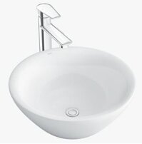 Chậu Rửa Lavabo Inax L-445V Đặt Bàn Tròn