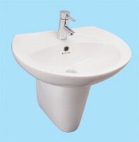 Chậu rửa Lavabo Thiên Thanh LT35LLT/PT3500T ( chưa bao gồm chân đế)