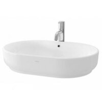 Chậu Rửa Lavabo TOTO LW896JW/F Đặt Bàn (Thiết bị vệ sinh chính hãng tại Bình Dương)