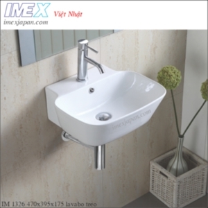 Chậu rửa lavabo treo tường Imex IM 1326