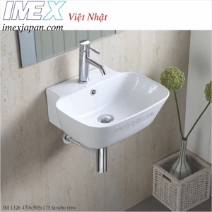 Chậu rửa lavabo treo tường Imex IM 1326