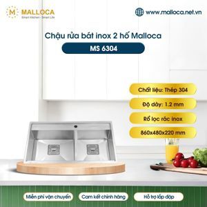 Chậu rửa Malloca MS-6304