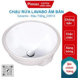 Chậu rửa mặt âm bàn Cotto C0513