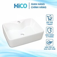 Chậu Rửa Mặt, Bồn Lavabo HA-802 Men Sứ Cao Cấp - HICO STORE