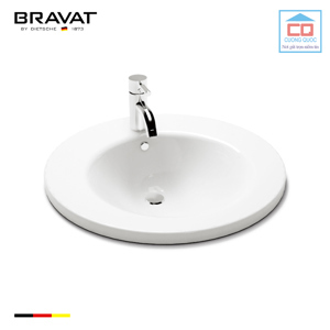 Chậu rửa mặt Bravat C2206W