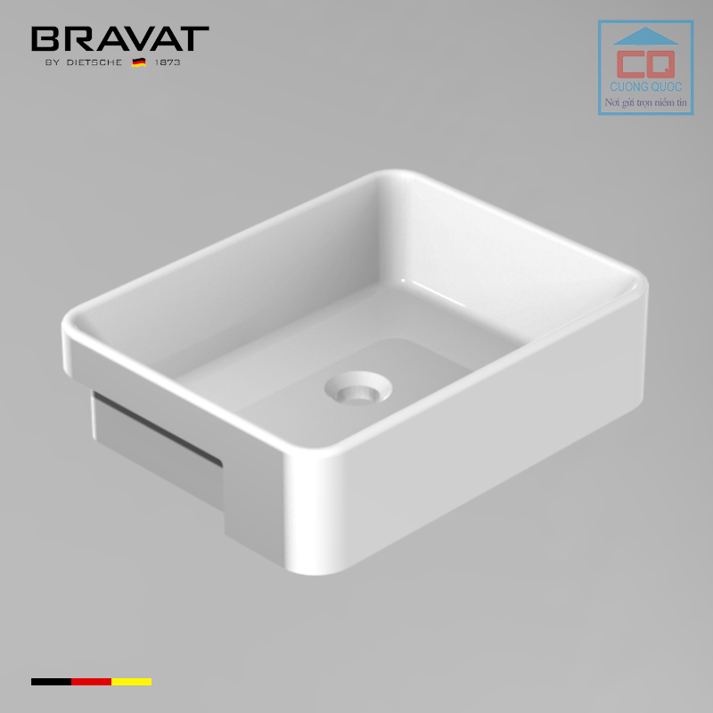 Chậu rửa mặt Bravat C22361W-ENG