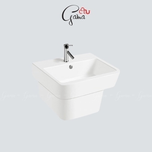 Chậu rửa mặt chân treo Gama GMLB341