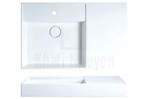 Chậu rửa mặt đặt bàn Caesar LF5382