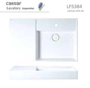 Chậu rửa mặt đặt bàn Caesar LF5384