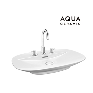 Chậu rửa mặt đặt bàn đá 1 lỗ Inax AL-S640VFC