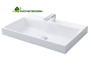 Chậu rửa mặt đặt bàn Toto LW1617C