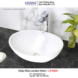 Chậu rửa mặt Hiwin LP-8020