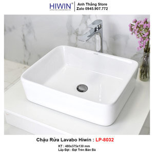Chậu rửa mặt Hiwin LP-8032