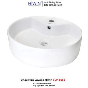 Chậu rửa mặt Hiwin LP-8085