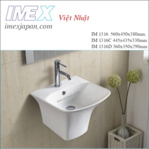 Chậu rửa mặt imex IM1316