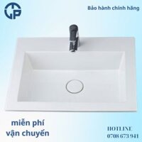 Chậu rửa mặt lavabo bàn đá Caesar LF5017