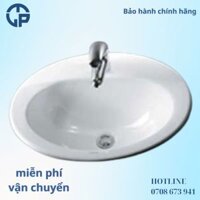 Chậu rửa mặt lavabo bàn đá Caesar L5018