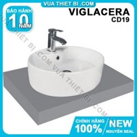 Chậu rửa mặt lavabo CD19 Viglacera  Đặt Bàn