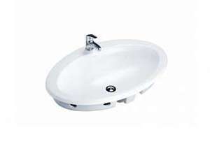 Chậu rửa mặt lavabo COTTO C019 (âm bàn đá)