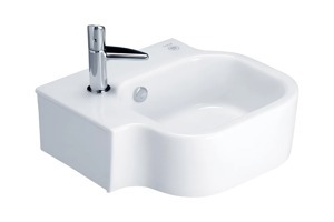 Chậu rửa mặt lavabo Cotto C04017 (treo tường)