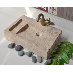 Chậu rửa mặt lavabo đá Kanly MAR24V