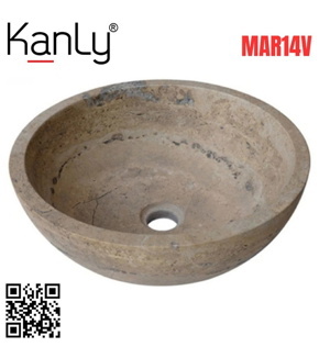 Chậu rửa mặt lavabo đá MAR14V