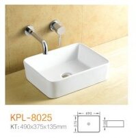 CHẬU RỬA MẶT LAVABO KELI KPL-8025