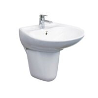 Chậu rửa mặt lavabo sứ treo tường nhà tắm TOTO LT300C/ LHT300CR. HÀNG CHÍNH HÃNG. Bảo hành 2 năm