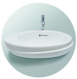 Chậu rửa mặt lavabo Thiên Thanh LB1100T