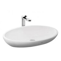 Chậu Rửa Mặt Lavabo TOTO LW818JW/F Đặt Bàn (Thiết bị vệ sinh chính hãng tại Bình Dương)