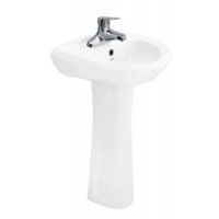 Chậu Rửa Mặt Lavabo Viglacera VTL3N/VI1T Chân Dài