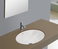 Chậu Rửa Mặt Lavabo Viglacera CA2 (BS412) Bàn Đá