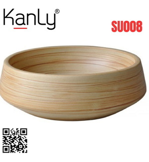 Chậu rửa mặt sứ để bàn Kanly SU008