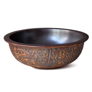 Chậu rửa mặt sứ mỹ thuật Kanly SU114