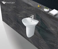 Chậu rửa mặt treo tường Inax L-285VFC