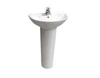 Chậu rửa mặt treo tường inax  L-288VFC - Chân dài L-288VD