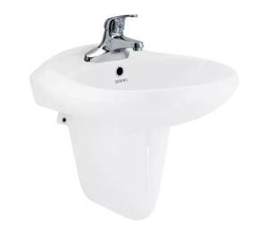 Chậu rửa mặt treo tường Sanfi S506