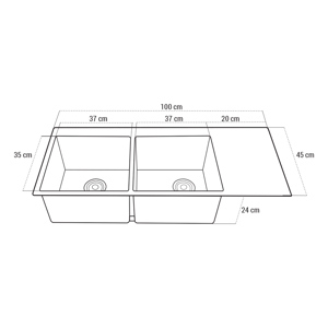 Chậu rửa Roslerer RL01-10045CD