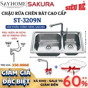 Chậu rửa SAKURA ST-3209N